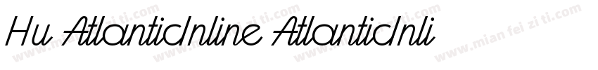 Hu AtlanticInline AtlanticInline字体转换
